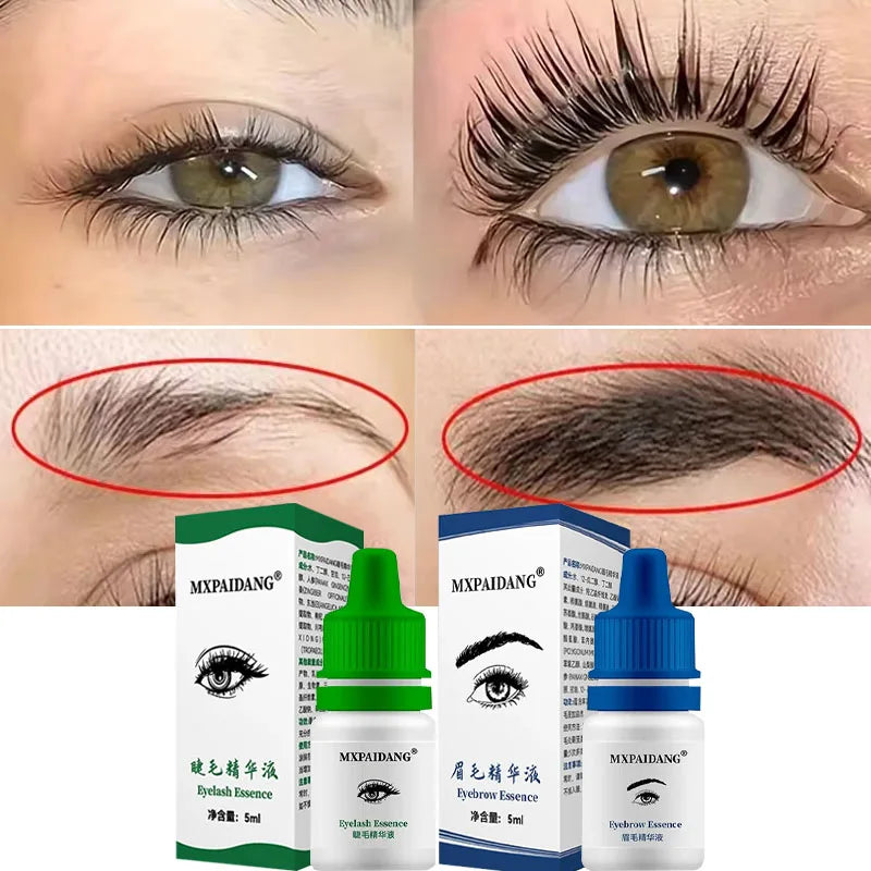 Fast Eyebrow Growth Serum Eyelash Hair Growth Anti Hairs Loss Product Prevent Baldness Fuller Thicker Lengthening Eyebrow Makeup
