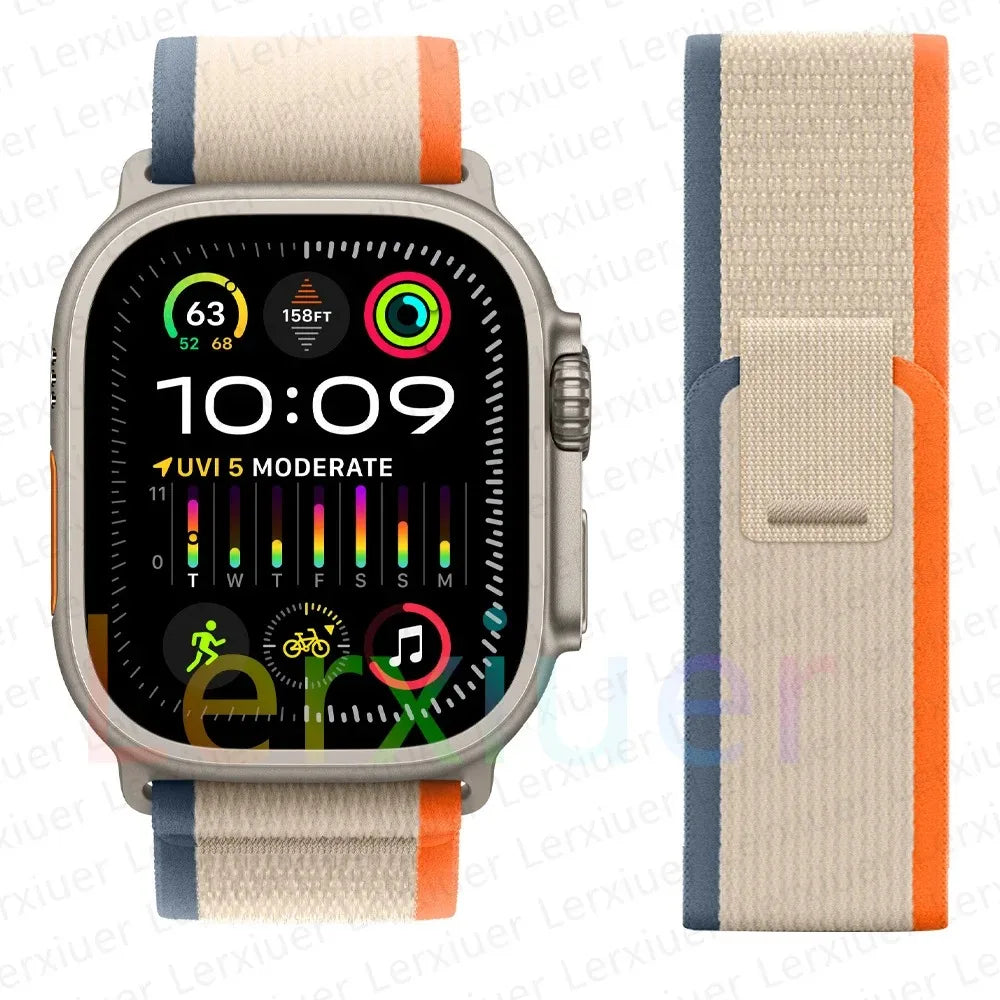 trail loop For apple watch ultra 3 2 Band 49mm 44mm 40mm 45mm 41mm 42mm correa bracelet iWatch series 7 se 8 9 10 11 46mm straps