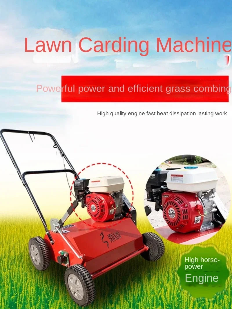 weed combing and cleaning machine