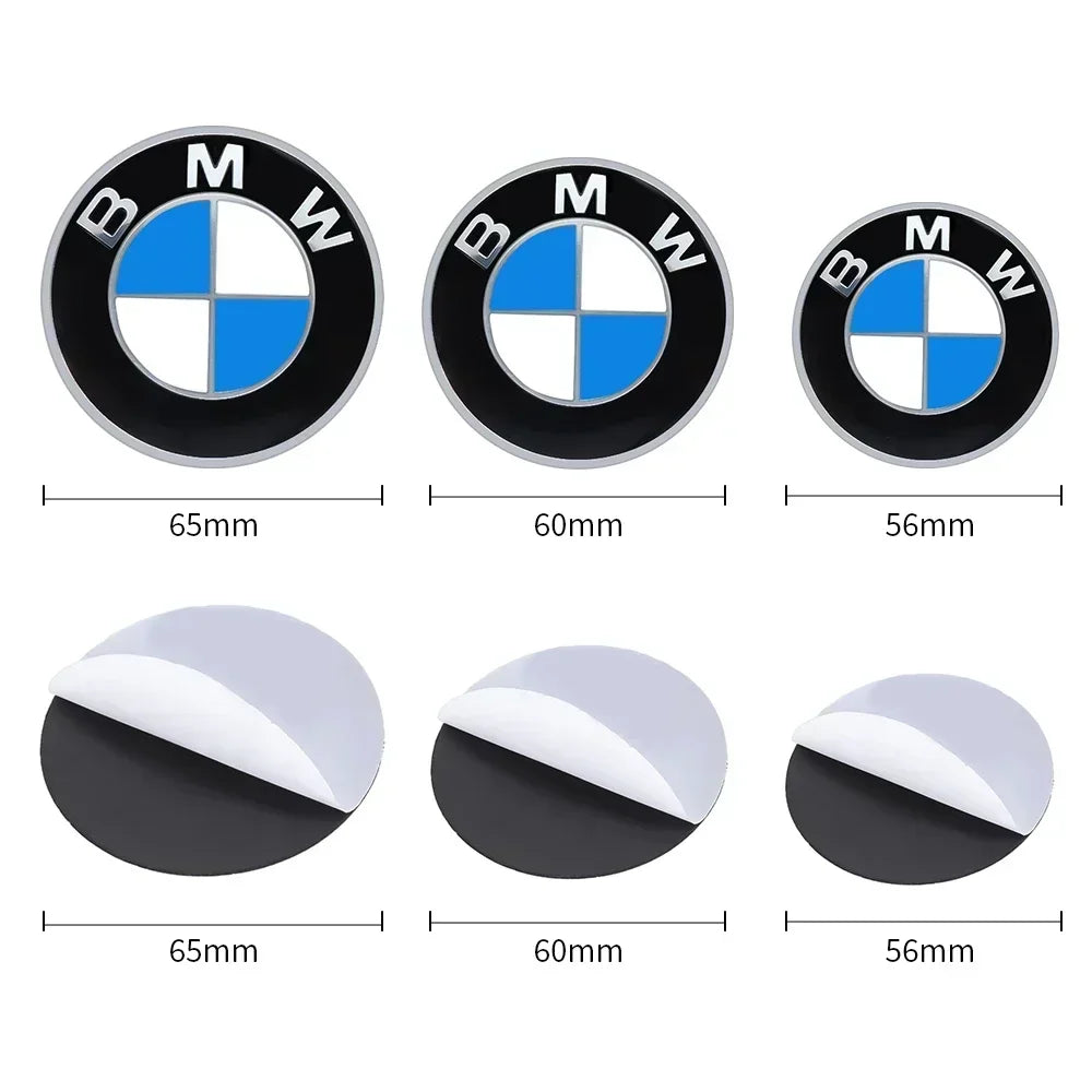 4p cs 56/60/65/70mm automobile hub center sticker aluminum alloy car sticker is suitable for BMW group F07F90F11f18G30G31E60E61.