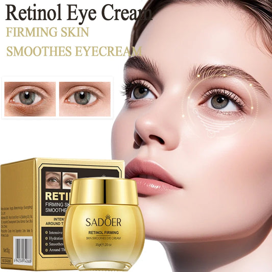 SADOER Retinol Eye Cream — Firming Care for Dark Circles