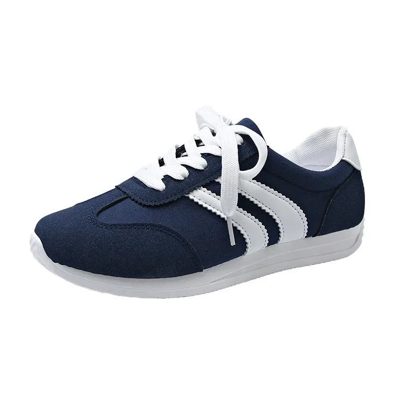 All-Match Sport Sneakers for Women — Lightweight Flat Running Shoes, Plus Size