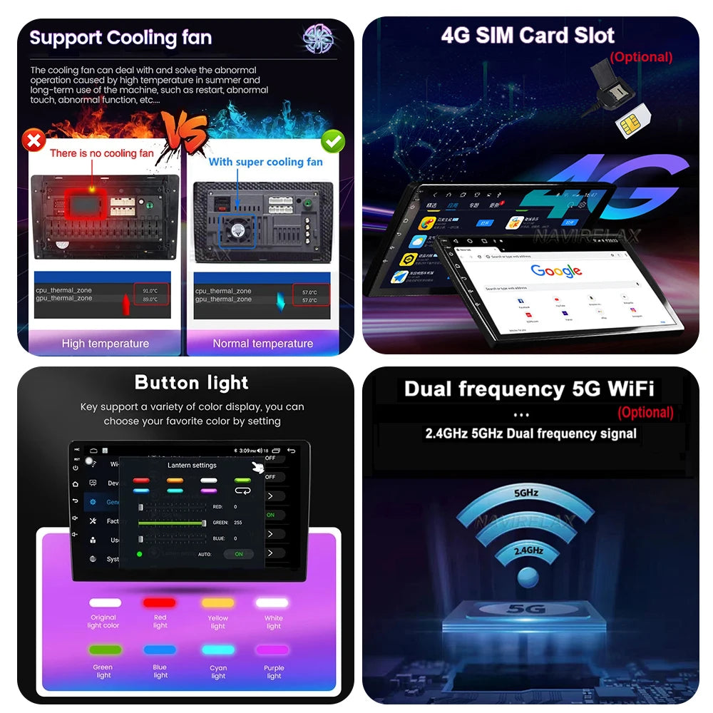 Car Stereo with Apple CarPlay & Android Auto, Compatible with Buick Excelle GT XT & Opel Astra J