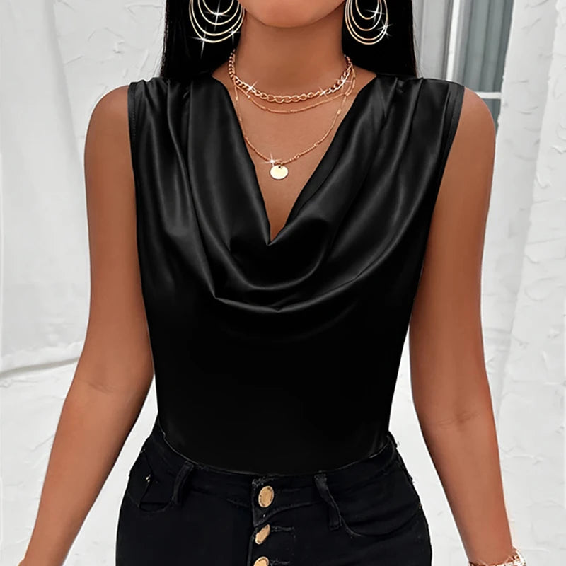 Basic Women Vest Summer Sexy Tank For Ladies Strappy Camisole Top Shirts Femme