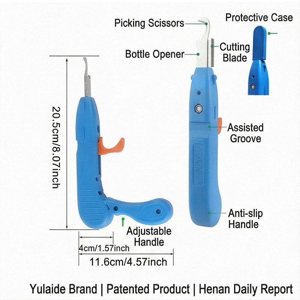 Multifunctional Fruit Picker Tool — Quick Garden Harvesting Head