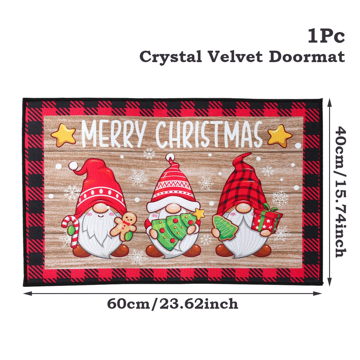 Christmas Door Mat Santa Claus Outdoor Carpet Merry Christmas Decorations For Home 2026 Navidad Xmas Ornament New Year 2026