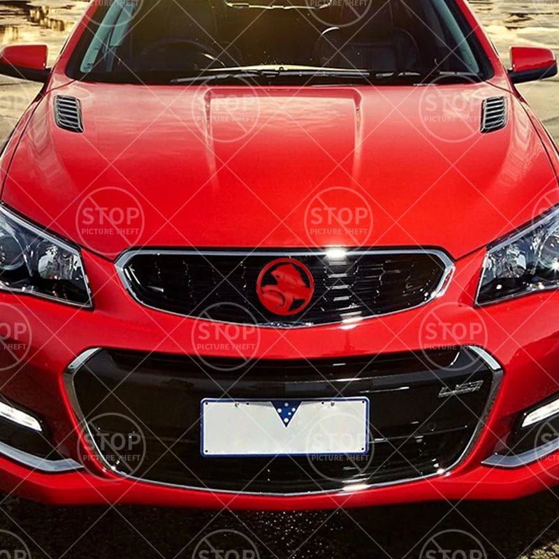 Car Sticker HSV Lion Logo 3D Decal Grille Steering Wheel Badge Rear Trunk Emblem For Holden Commodore Captiva Astra SS Cruze