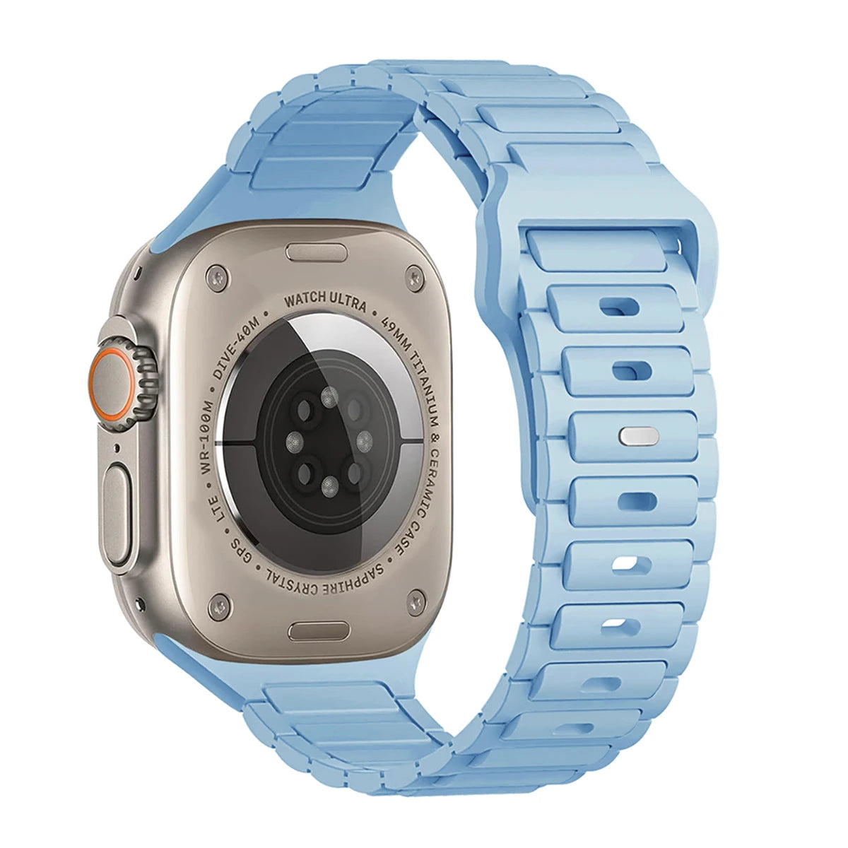 Silicone Strap for Apple Watch Ultra 3 2 49mm 46mm 45mm 44mm 42mm 41mm 40mm Band Iwatch Series 11 10 9 8 7 6 SE3 5 4 3 Bracelet