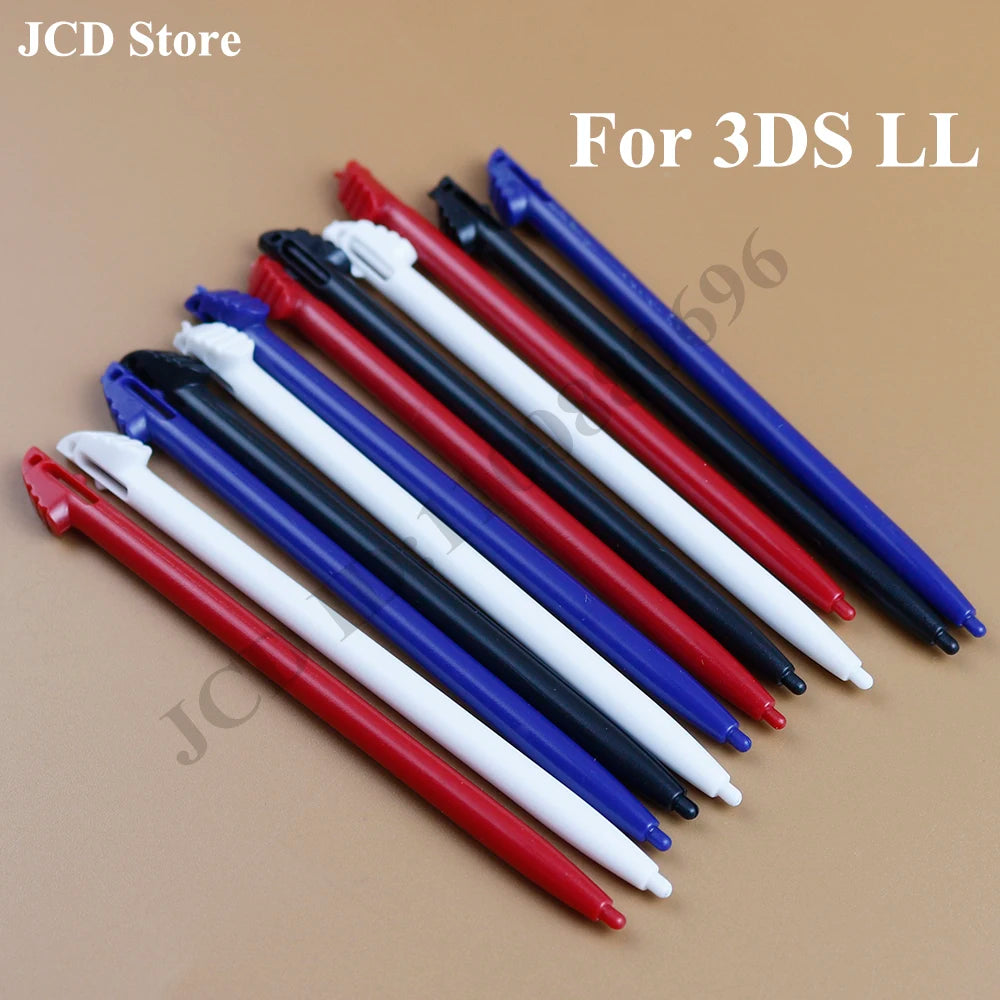 10pcs Plastic Stylus Screen Metal Telescopic Touch Pen For 3DS LL XL 3DSLL 3DSXL Game Console Accessories