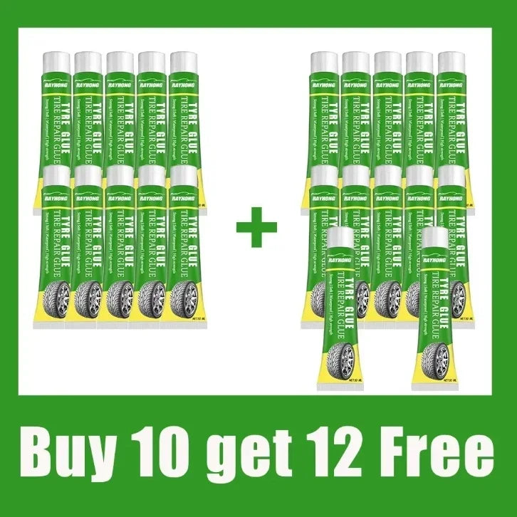 Tire Repair Glue Instant Adhesive Waterproof Multi-Purpose Adhesive Special Rubber for Car Tyres Quickly Repair Crack Holes Peel