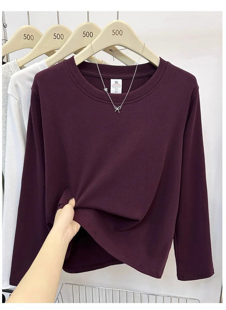 Women's Long Sleeve Base Layer Tee — Crew Neck