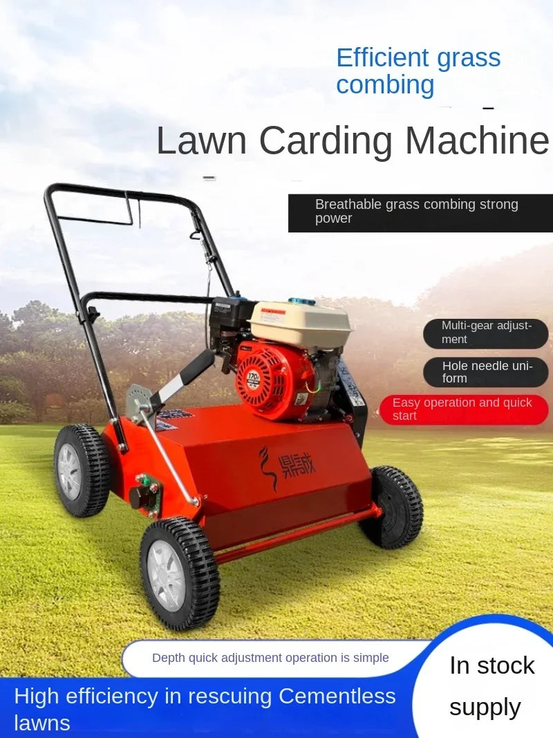 weed combing and cleaning machine