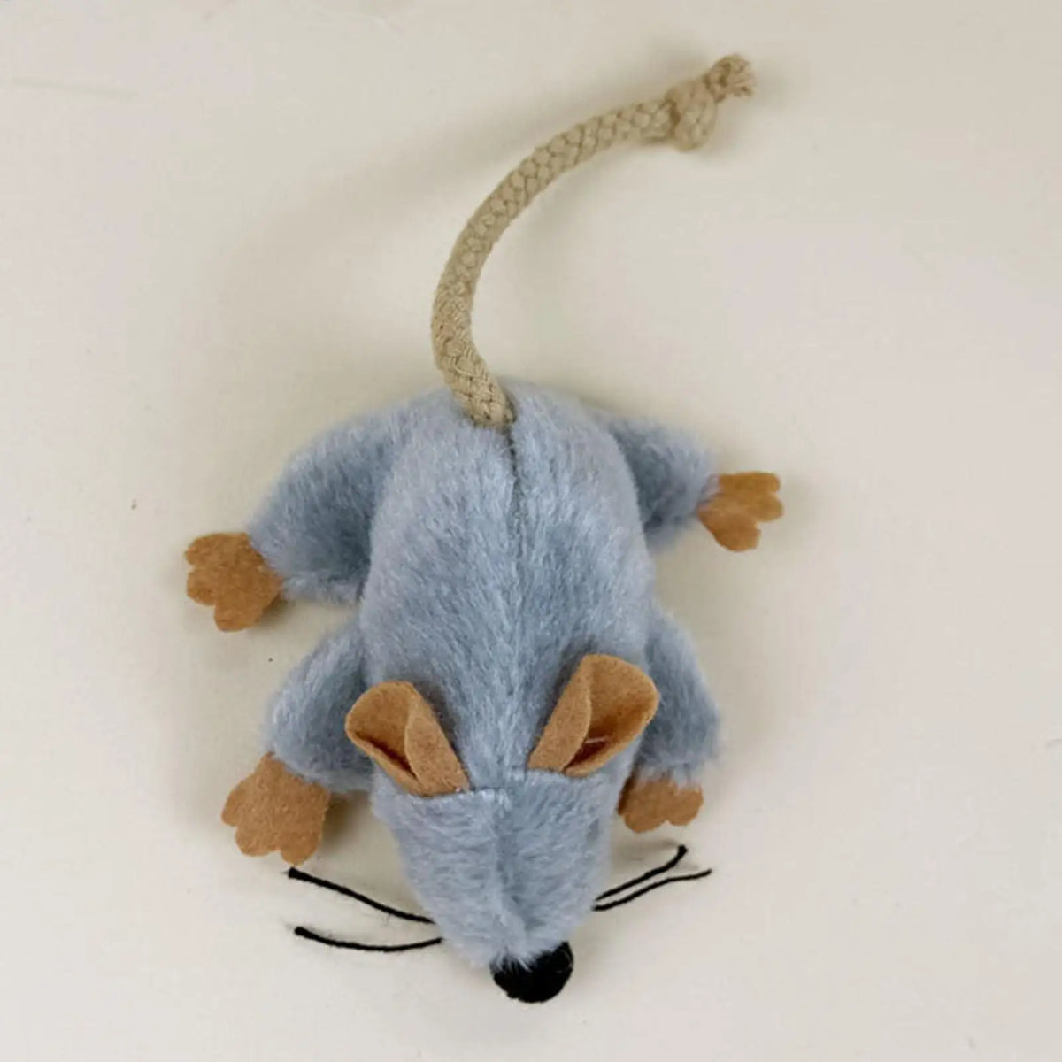 Realistic Plush Mouse Toy with Moving Tail & Sound – photo 4