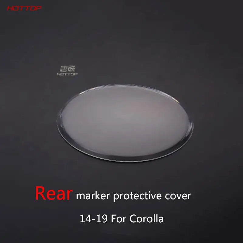 For Toyota Rav4 Corolla Camry Highlander Chr Prius Car Logo Cover Protective Cover Dust Cover Front Rear