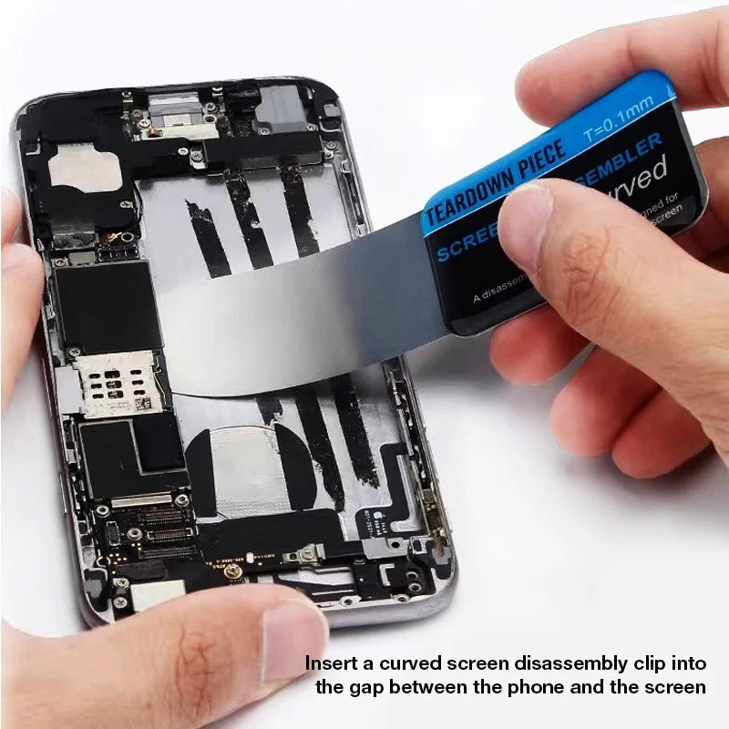 Professional Metal Pry Hand Opening Tools Flexible Steel Crowbar for iPhone iPad iPod Mobile Phone Tablet Teardown Repair Tool ﻿