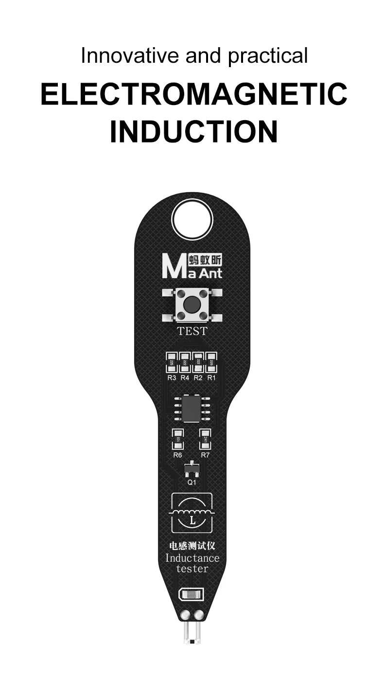 MaAnt M093 Inductance Tester Motherboard Coil Tester Inductor Detector Repair Tool Electromagnetic Induction Quick Fault Check
