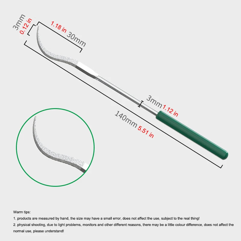 1 PCS Special-Shaped Diamond File Rust Removal Deburring Grinding Tool for Jewelry Metal Ceramic Glass Stone Craft Hand Tools