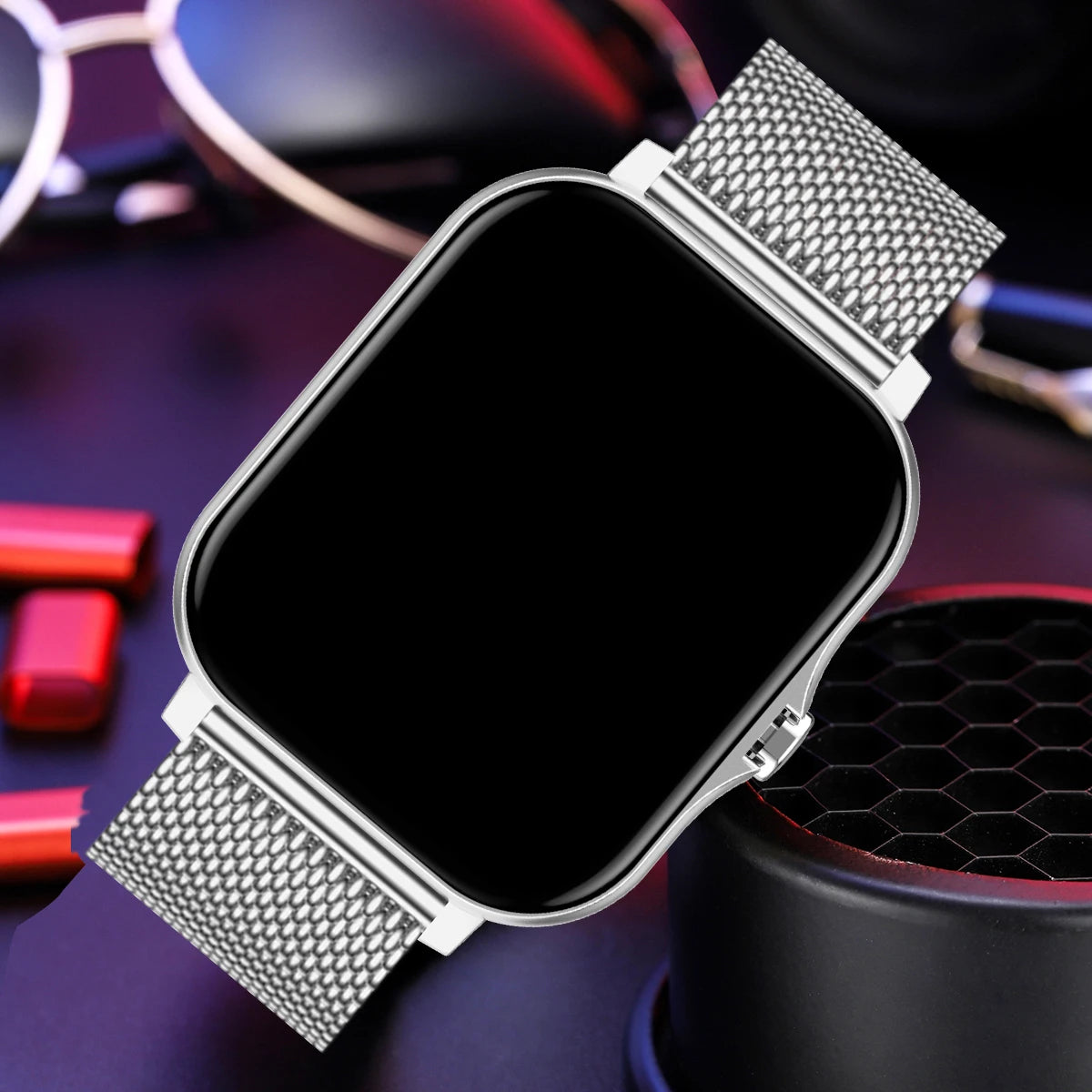 NEW 2026 Fashion SmartWatch Android Phone 2.01" Color Screen Full Touch Custom Dial Watch Women Bluetooth Call Smart Watch Men