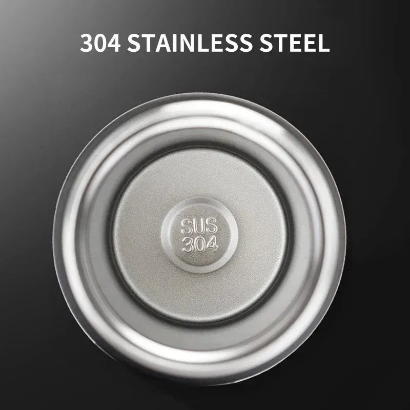 304 Stainless Steel Portable Car smart Thermos bottle with temperature display For TESLA MODEL X S 3 Y Car Emblem Accessories