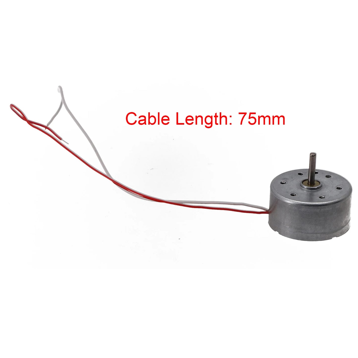 RF-300CA 3V 5V 6V DC Motor 10300RPM Mini 24mm Round Electric Motor For DIY Fans Electronic Solar Products Generator Parts