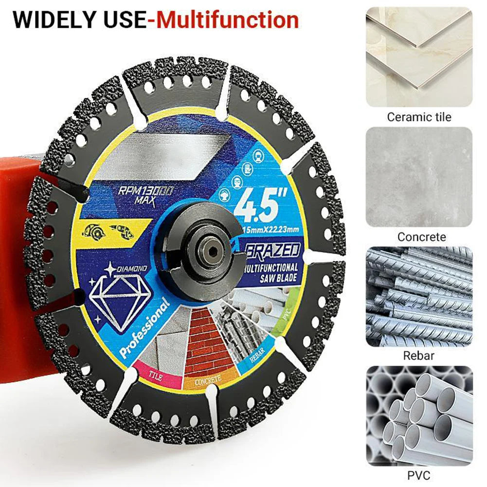 3PCS Heavy Duty Metal Cutting Wheel Angle Grinder Blade, Fast Precise Effortless Cut, Ultra Durable Long-Lasting for Steel Metal