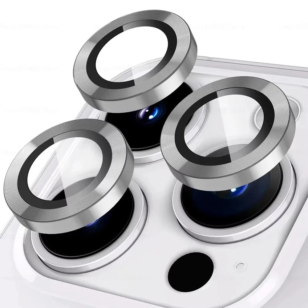Metal Camera Lens Protector Glass For iPhone 16 17 15 13 11 12 14 Pro Max Air Back Lens Protection Film For iPhone 12 13 Mini