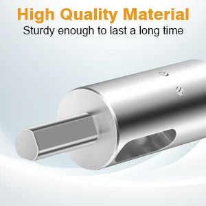 Portable Tie Wire Twister Tool Iron Wire Knotter with Drill Chuck for Electrical and Construction Wiring Twisting