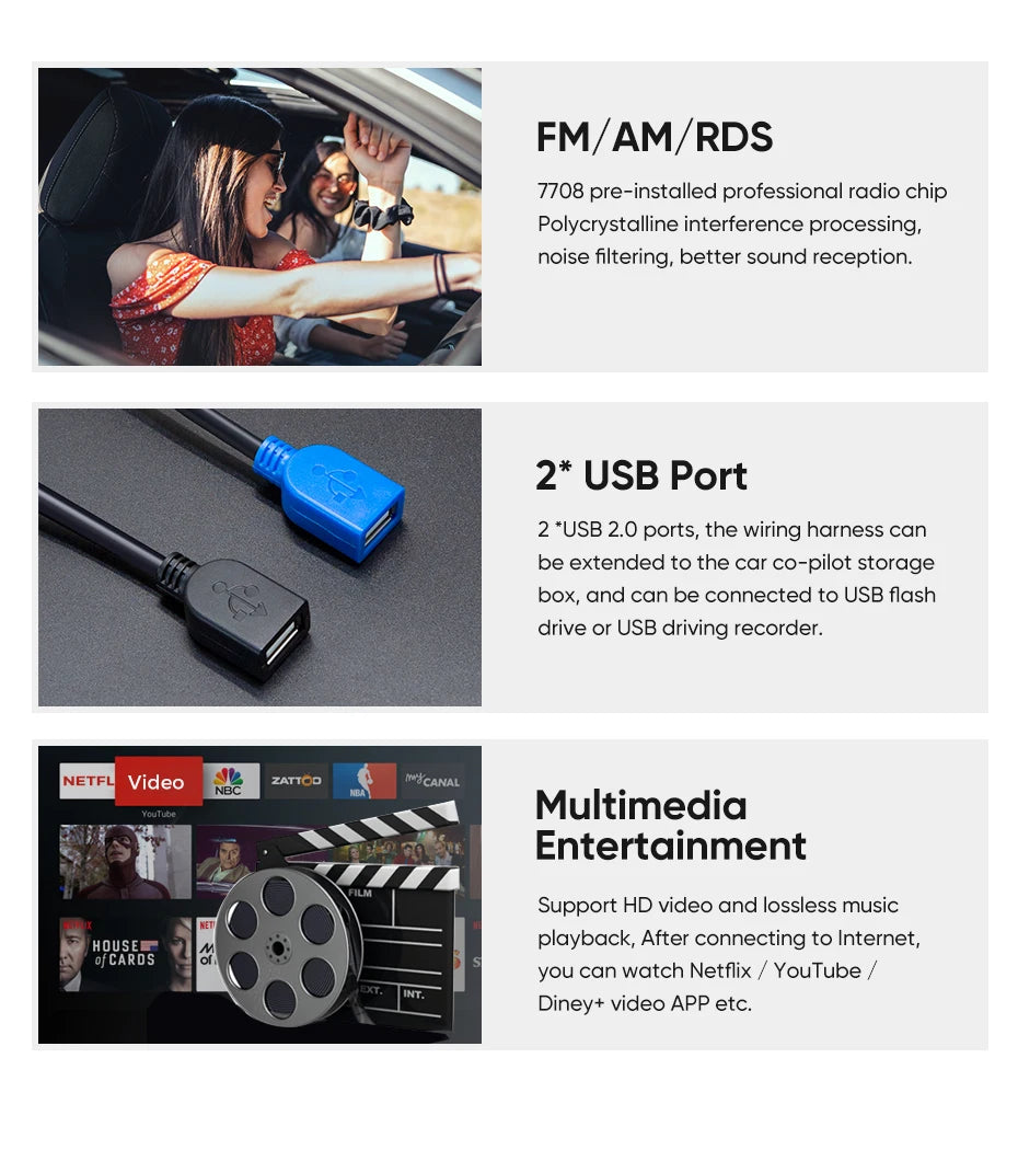 Android 16 Car Radio Multimedia Player For Chevrolet Silverado Impala GMC Yukon Acadia Sierra Carplay Car Stereo Dsp Ai Voice BT