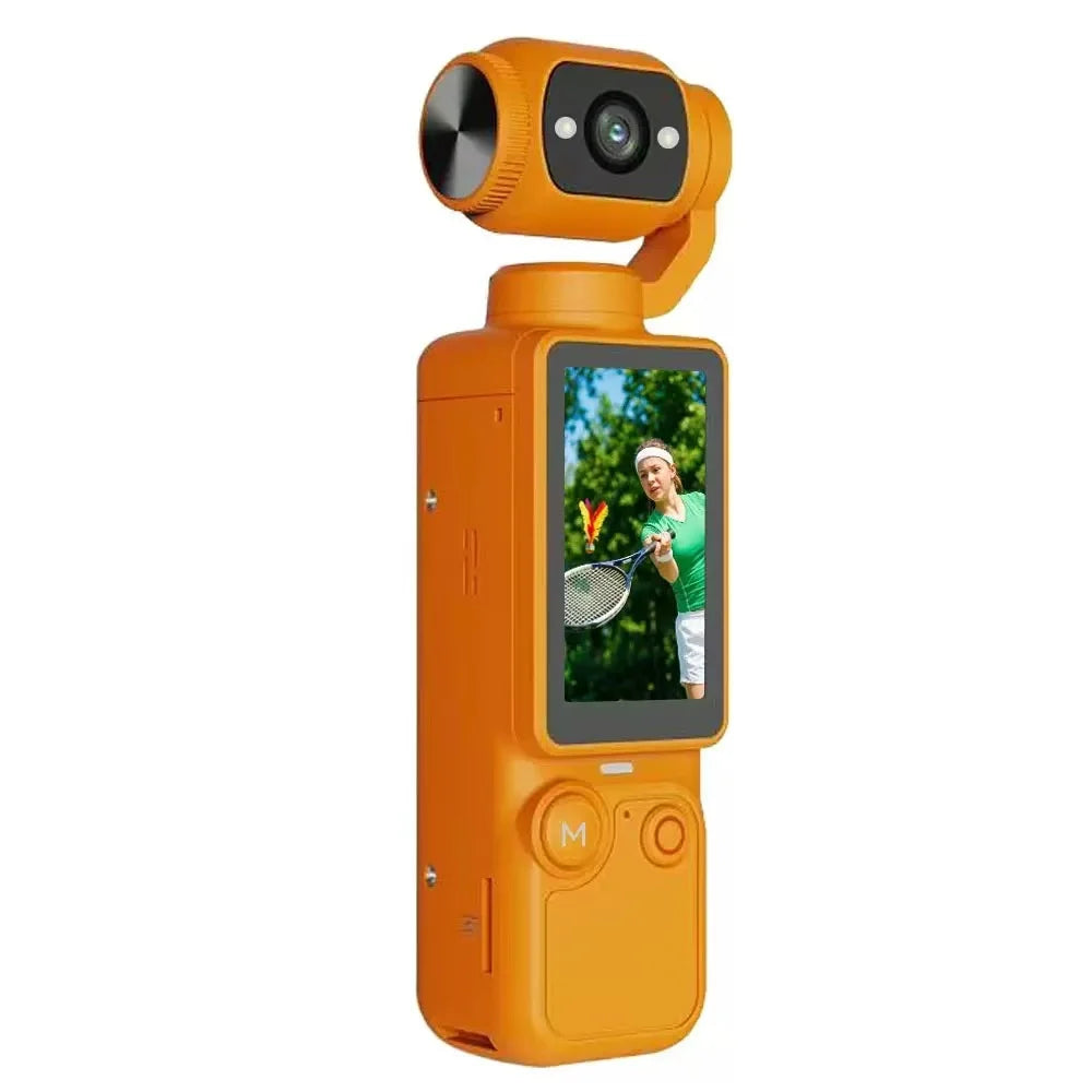 4K Handheld Pocket Gimbal Camcorder — Stabilised Vlog Camera