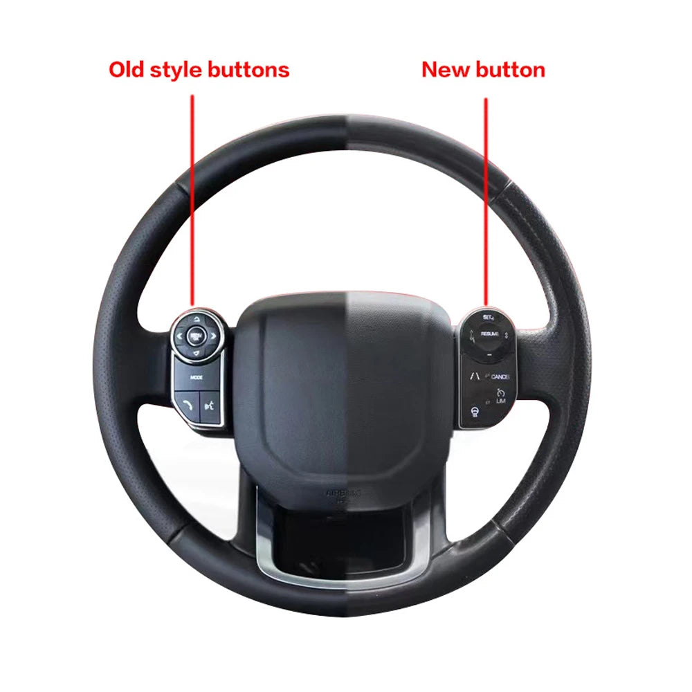 Aftermarket Car Steering Wheel Buttons For Range Rover Vogue L405 Sport L494 For Land Rover Discovery 5 Style Keys Touch Button