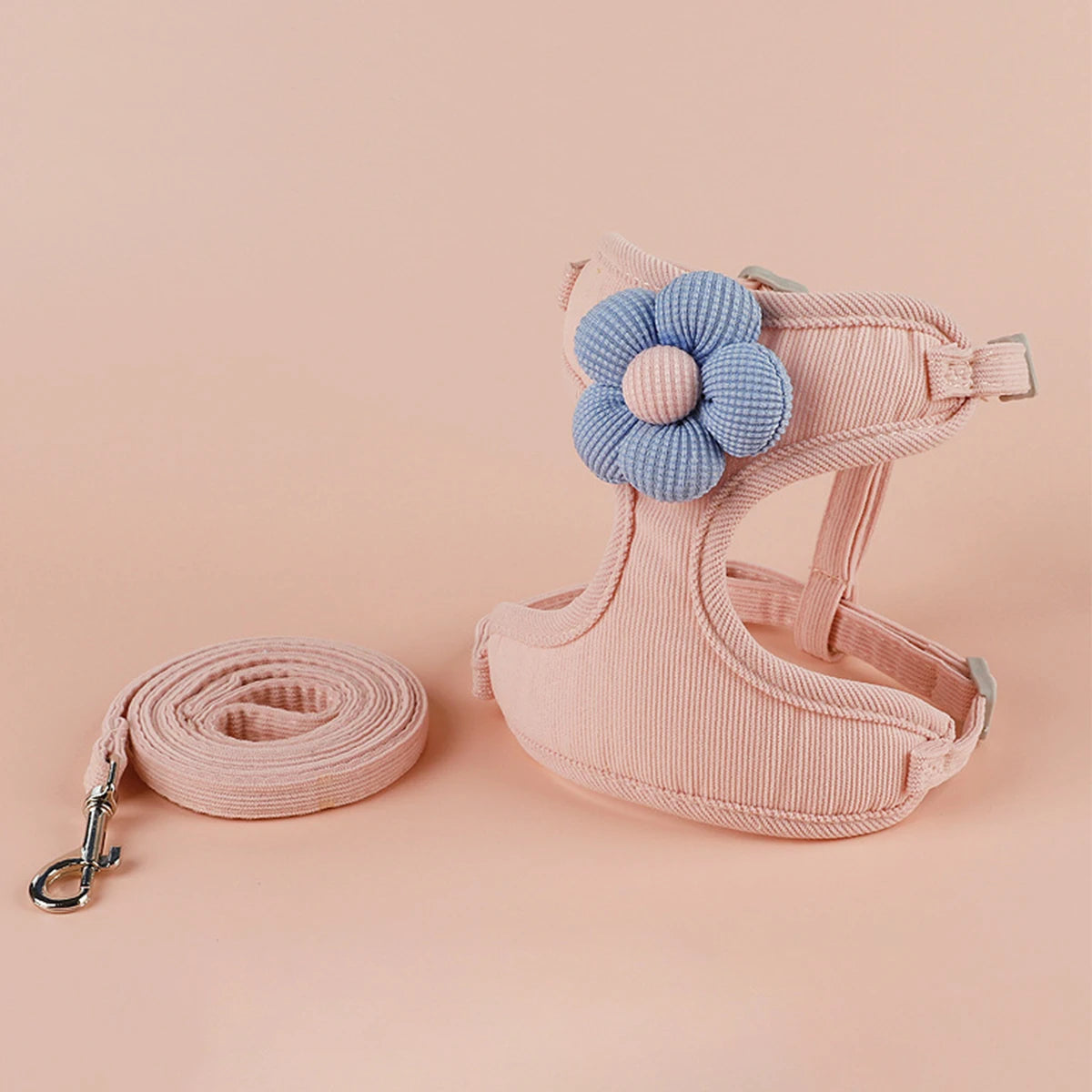 Cat Harness and Leash Set - Adjustable Breathable Walking Vest