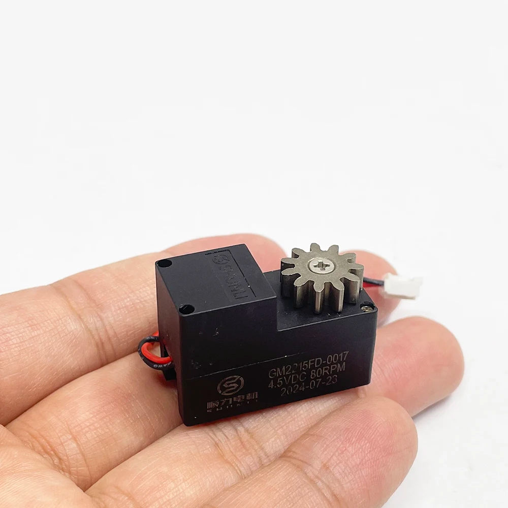 Micro N10 Motor DC 3V-6V 4.5V 80rpm slow speed Engine with 11T Gear For Fingerprint intelligent Password Electronic Door Lock