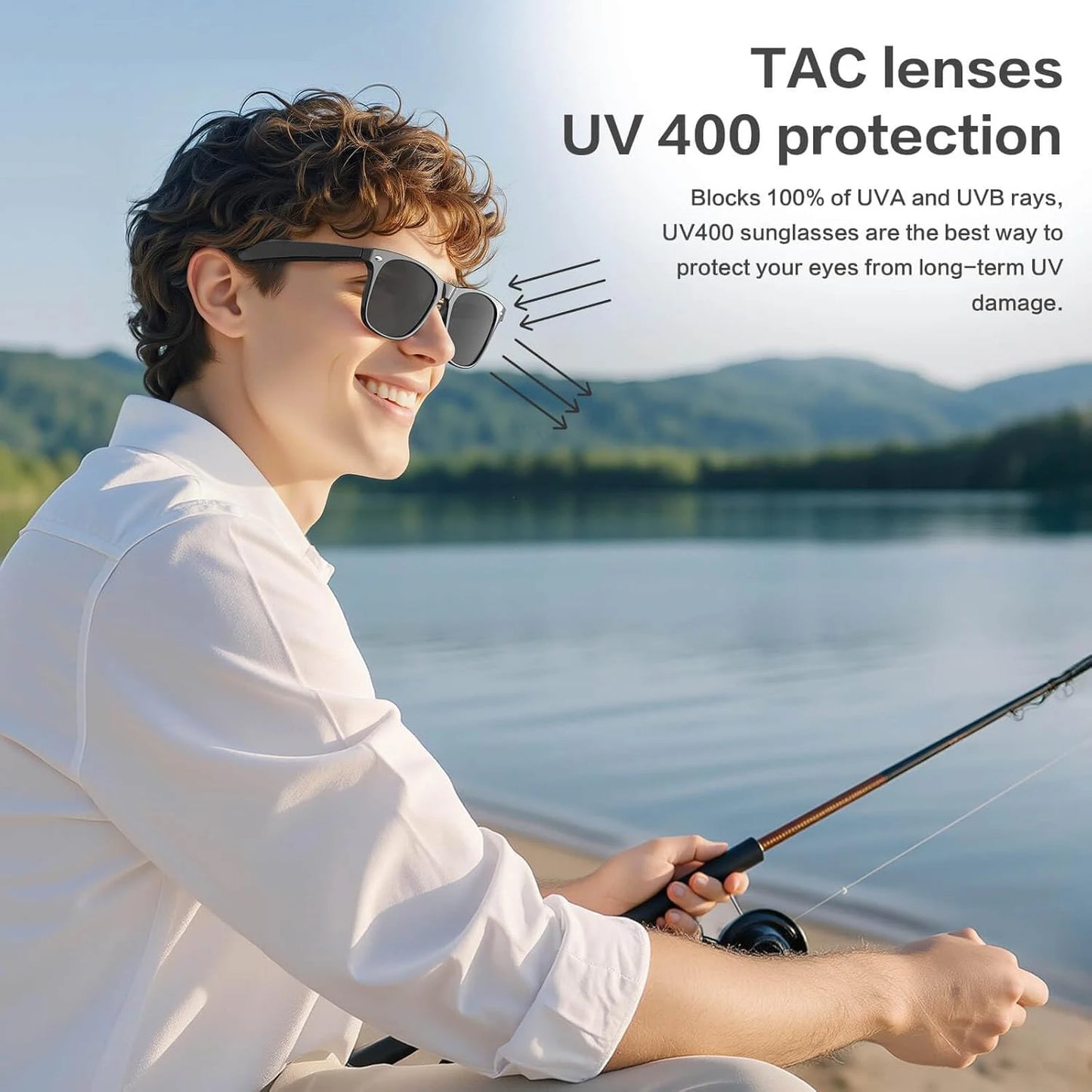 Smart Camera Glasses with Color-Changing Lenses & HD Video