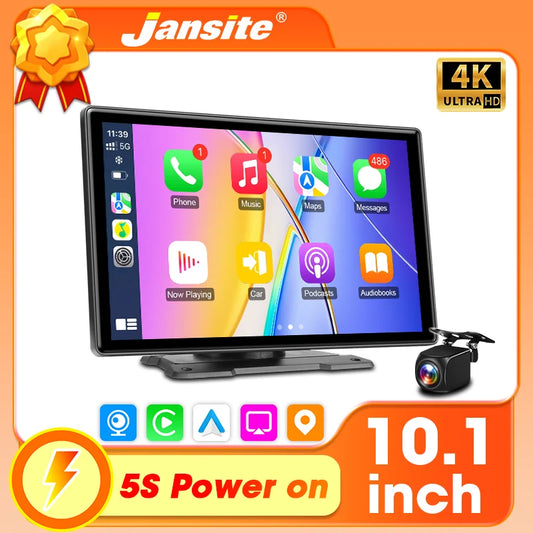 10.1" Wireless CarPlay & Android Auto Dash Cam Screen
