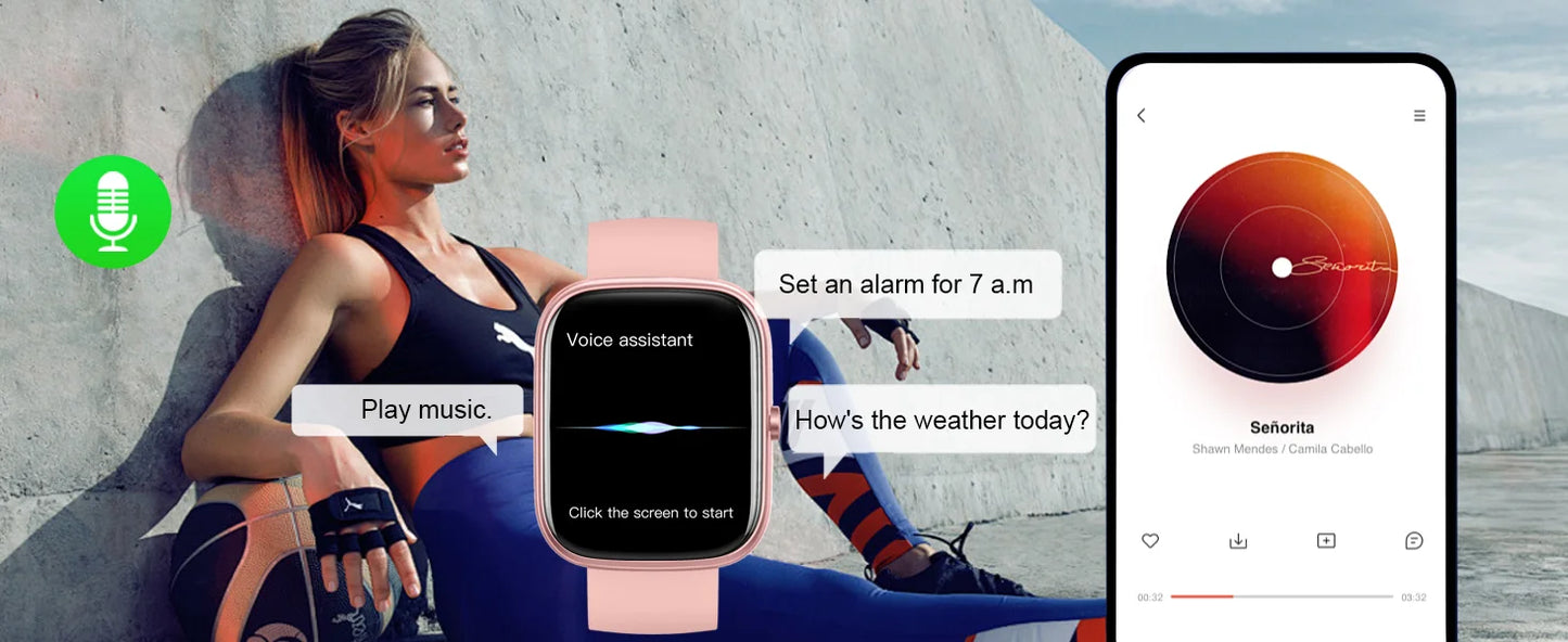 Nerunsa 1.91" Smartwatch with Bluetooth Calling & GPS – IP68 Waterproof Fitness Tracker | 110+ Sport Modes, Heart Rate & Sleep Monitor for Android & iOS