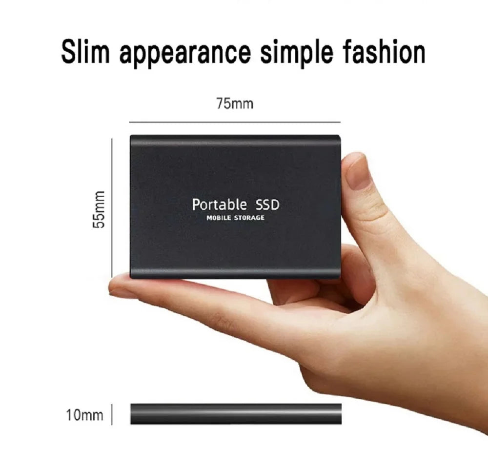 All-Scene Portable External SSD Solid State Drive | USB 3.1 Type-C