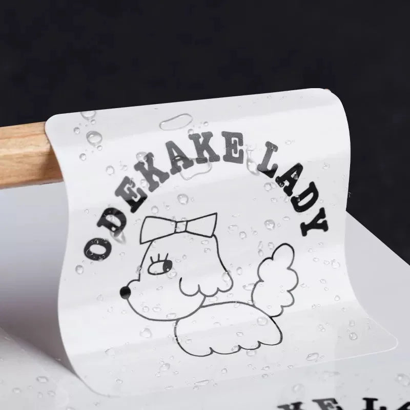 500PCS Custom Stickers and Customized Logo Wedding Baptism Stickers Design Your Own Logo Stickers Personalize Stickers