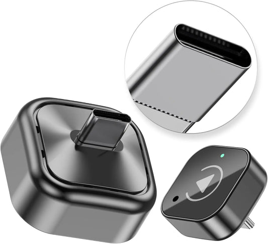 Type-C 2-in-1 Wireless CarPlay & Android Auto Adapter