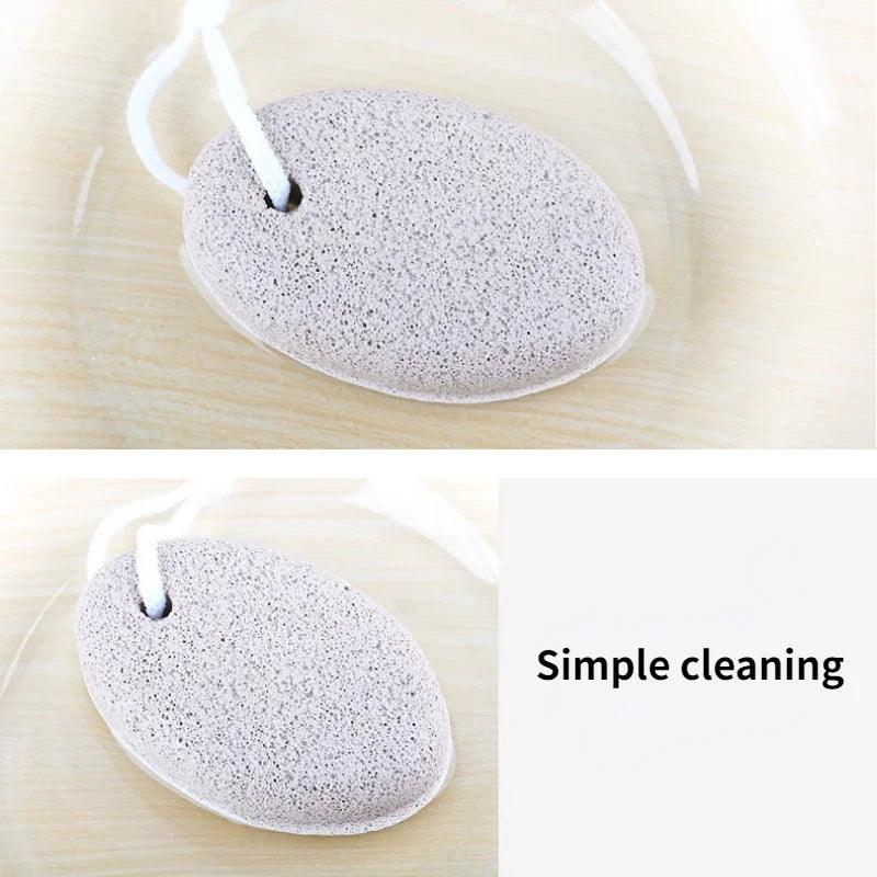 Natural Pumice Stone | Foot Callus Remover | Dead Skin Pedicure Tool | Smooth Skin | Gentle Exfoliation | Home Foot Carev