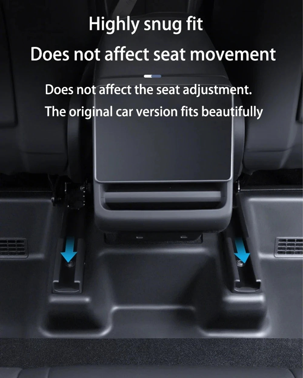 Underseat Original Flocking Anti-kick Protector Pad For Tesla Model Y Juniper 2026 2026 Under Seat Corner Guard Trim Accessories