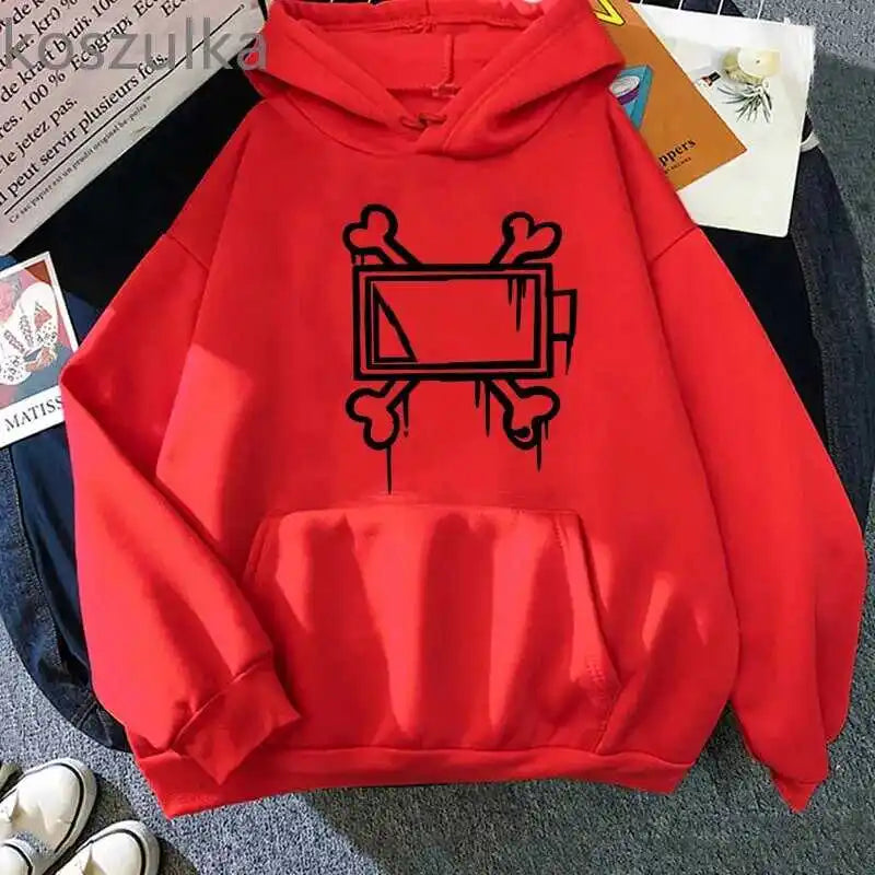 Graphic Print Fleece Hoodie - Unisex Casual Hooded Sweatshirt - photo 6