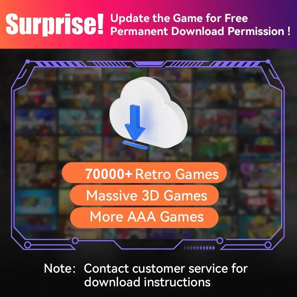 X5 Dual-System Game Console — 60+ Emulators, 4K HD, Plug-and-Play TV Console