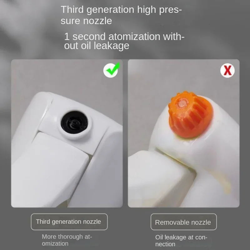 Clear Oil Spray Bottle - Cooking & BBQ Oil and Vinegar Mister - photo 4