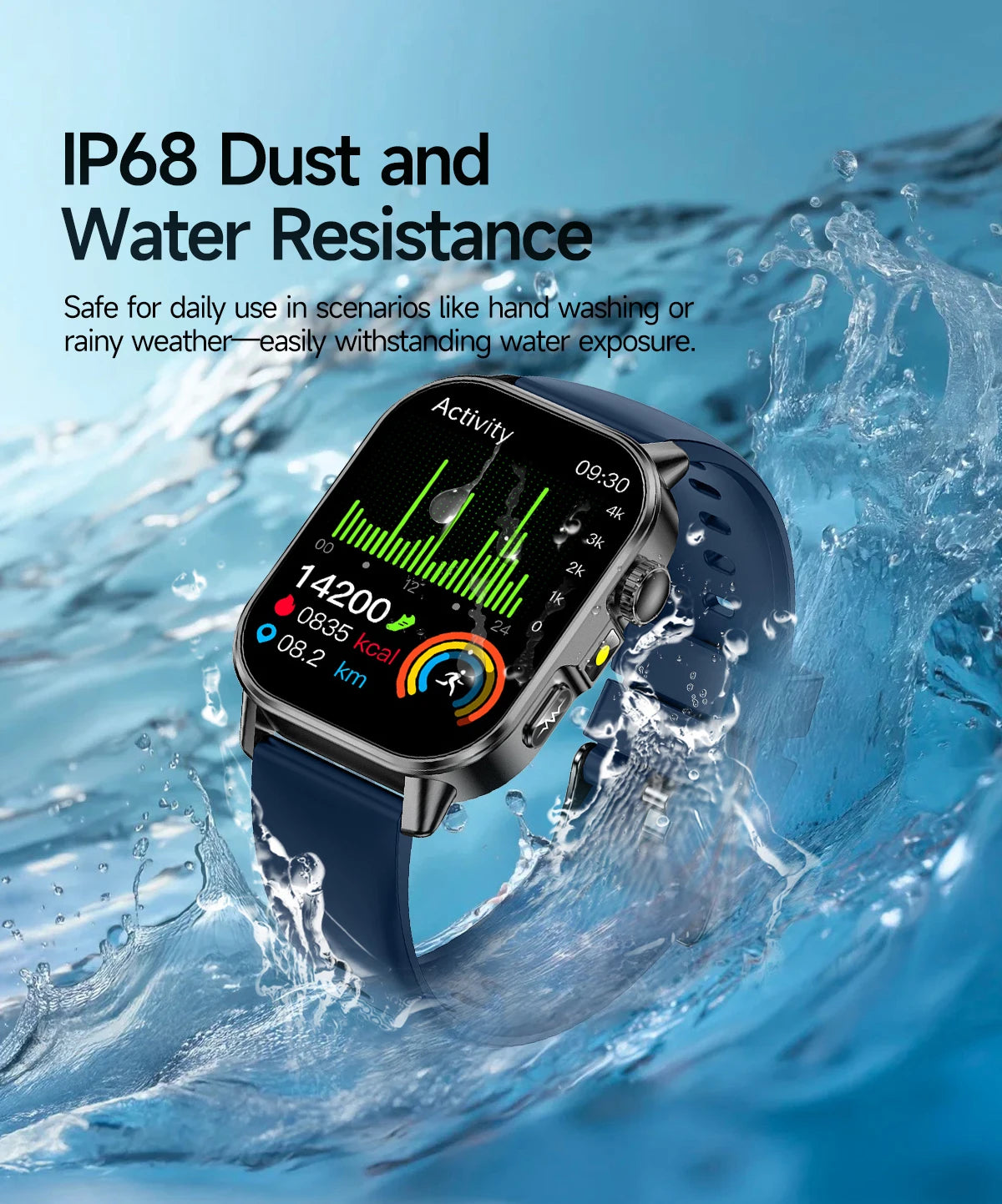 2026 New Accurate Diagnosis Smart Watch Heart rate BP Health HD AMOLED Screen call Smart watch Men Women