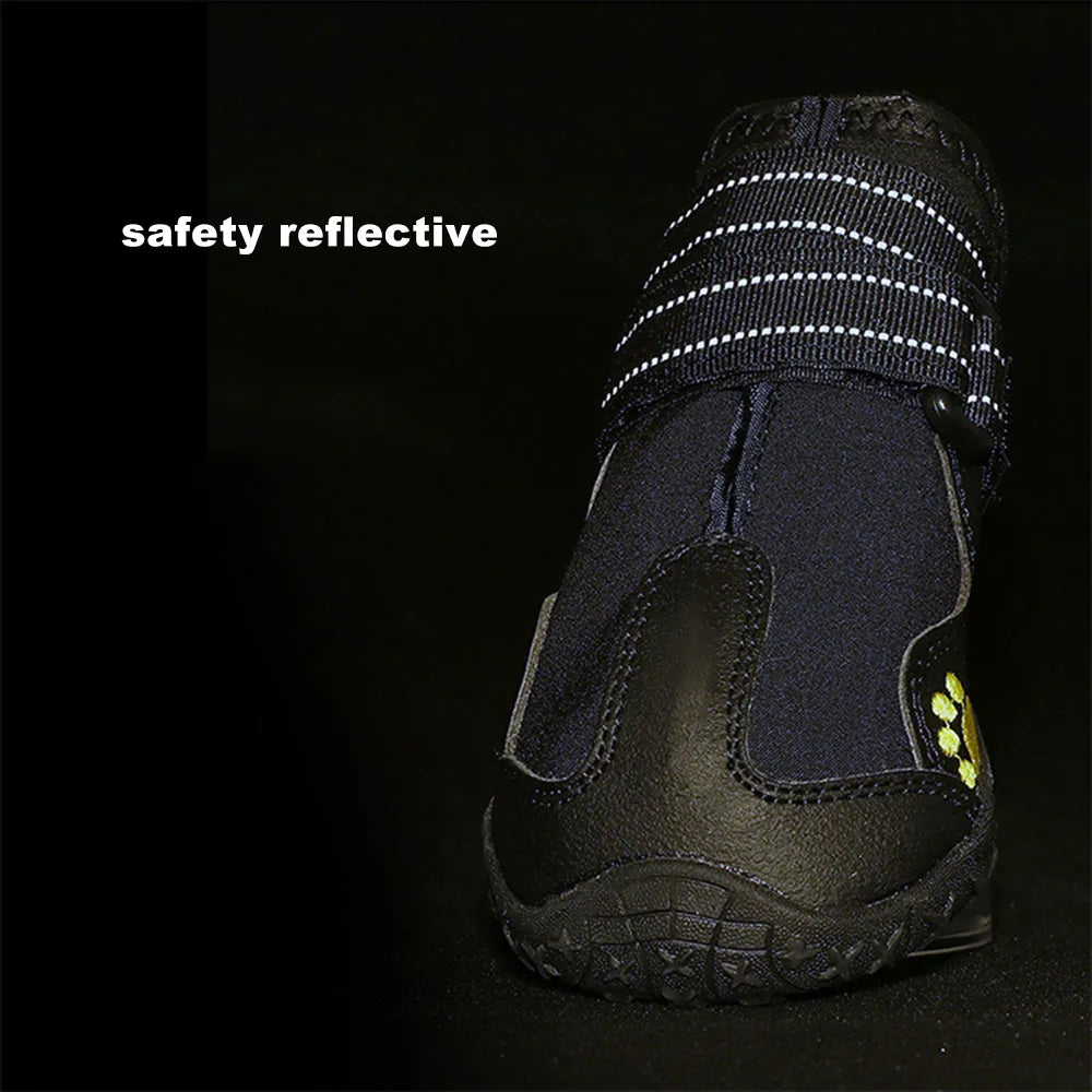 Waterproof Dog Boots - Anti-Slip Paw Protectors, All Season – photo 3