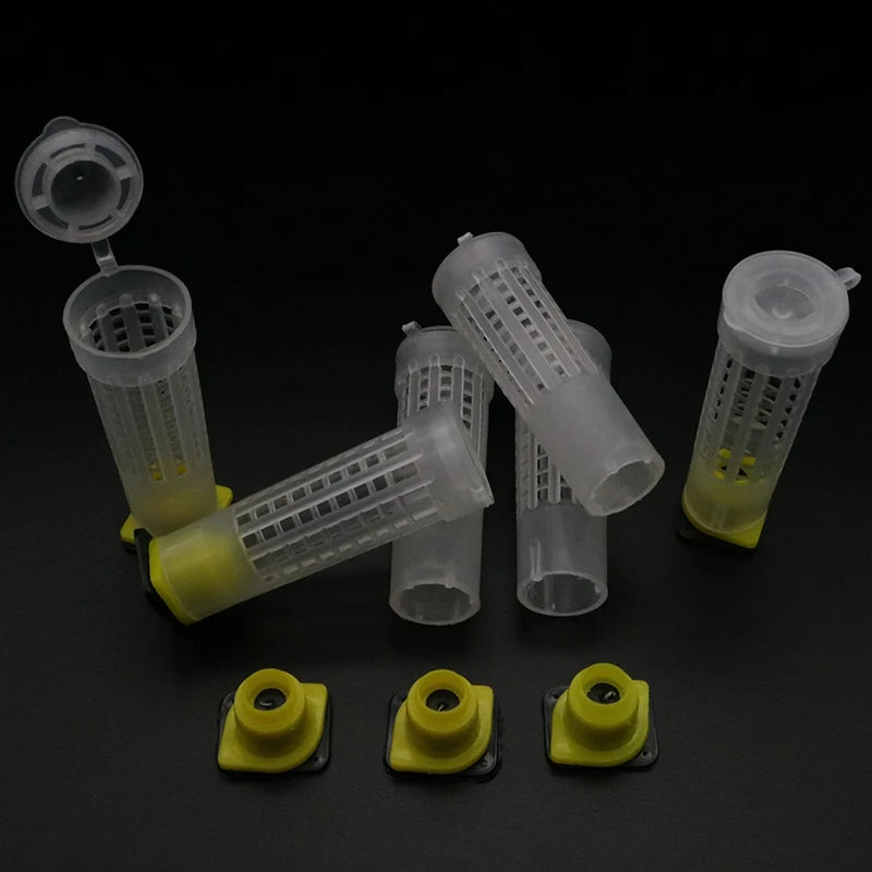 1 Set Bees Tools Cages King Queen Rearing Cupkit System Bee Beekeeping Catcher Box Cell Cups Cage Nicot Complete Kit