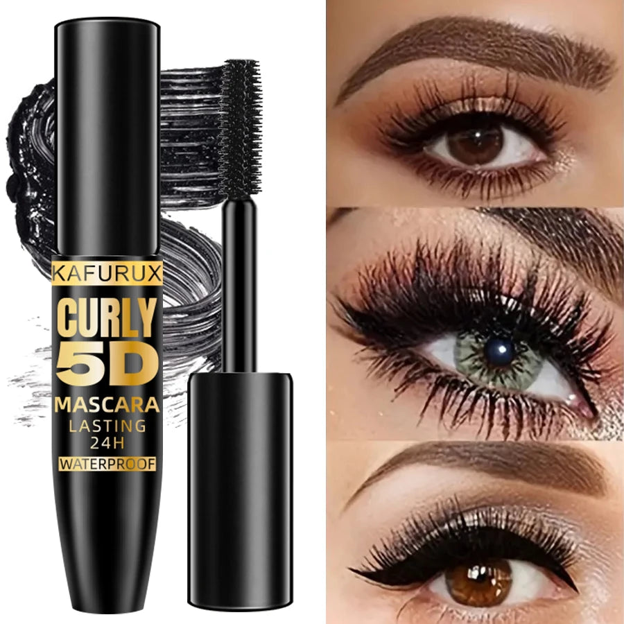 9 Colors 5D Mascara Blue White Green Black Thick Curl Waterproof Natural Lenthen Eyelash Korean Makeup Gifts for Women Beauty