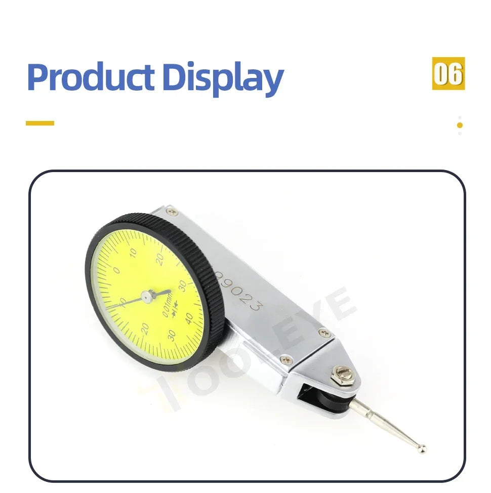 Lever Dial Indicator Magnetic Holder Measuring Probes Indicator Stand Magnetic Base Comparator Watch Tools Micrometer Dial Gauge