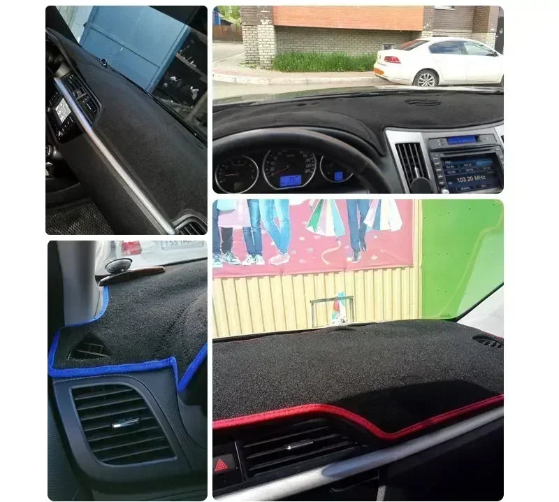 Car Dashboard Cover Mat for Toyota Corolla E120 E130 (2026–2026) – Anti-Glare Instrument Panel Carpet