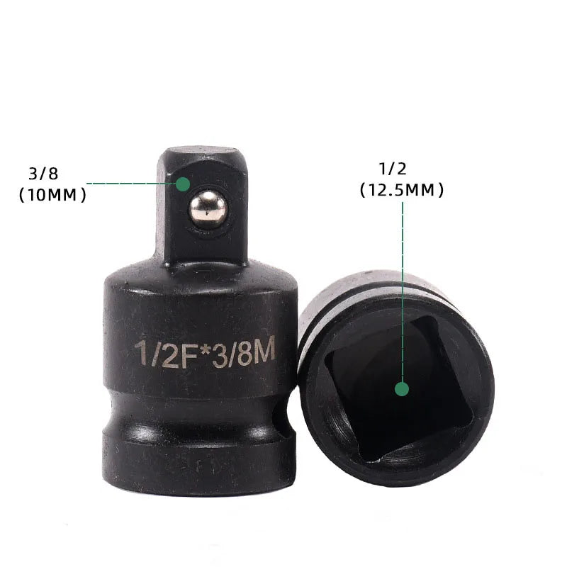 1/2 3/8 1/4 3/4 Air Wobble Socket Extension Electric Wrench Air Impact Wrench Converter Socket Joints Ratchet Drive Adapter